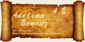 Adelina Bencuz vizit kartica